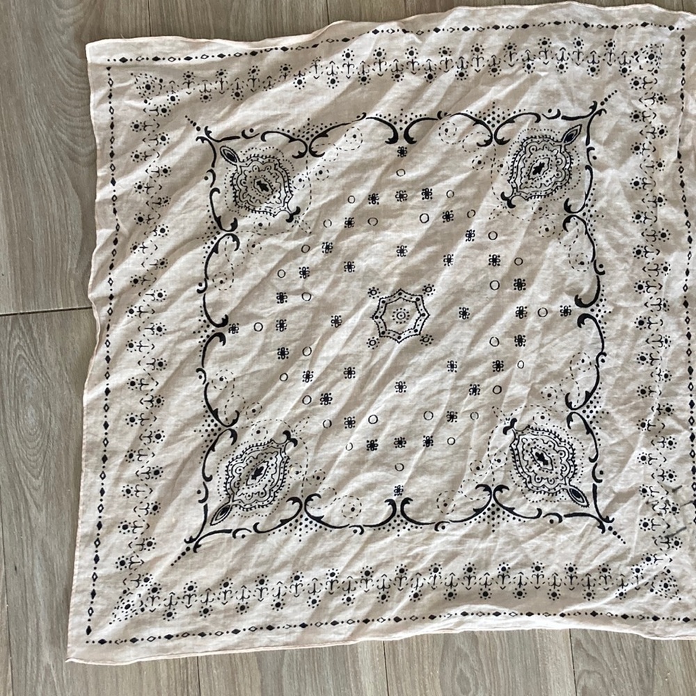 Madewell square scarf.